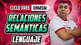 LENGUAJE  Relaciones Semánticas CICLO FREE 📢 [upl. by Pembrook]