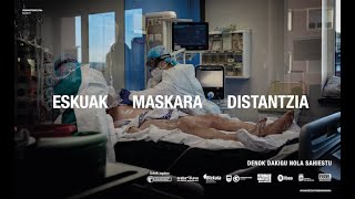 Eskuak maskara distantzia Denok dakigu nola saihestu 02 [upl. by O'Connell]