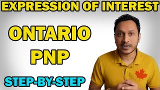 OINP EOI StepbyStep Application Process  Expression Of Interest  Canada 2024 [upl. by Ydna]