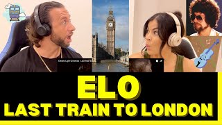 First Time Hearing Electric Light Orchestra Last Train to London Reaction  WE LOVED THIS ONE [upl. by Eedebez]