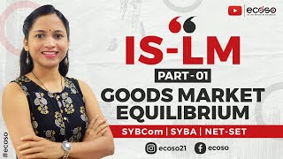 ISLM Model  Part 01  Goods Market Equilibrium  Derivation of IS Curve [upl. by Aikcin]