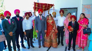 Best Wedding Highlight 2024 Damanjit Weds Jagjit Singh Saini [upl. by Asilim697]