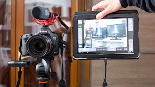 Utiliser sa tablette comme écran externe pour reflex  DSLR Controller [upl. by Ivar]