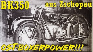 BK350 aus Zschopau  OstBoxerpower   Harzer Bikeschmiede [upl. by Erbe]