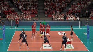 Volleyball USA vs Poland Friendly Match Highlights  Paris Olympics Prep 2024 [upl. by Nazus]