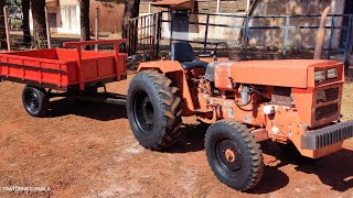 AGRALE 4200 COM CARRETA BASCULANTE A VENDA TRATOR GOSTOSO DE TRABALHAR VALENTE E ECONÔMICO D [upl. by Greenleaf]