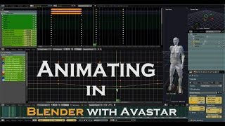 Animating in Blender with Avastar [upl. by Milissent]