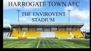 Harrogate FC The Envirovent Stadium by Drone [upl. by Jaal]