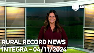 Record News Rural  04112024 [upl. by Ossy]