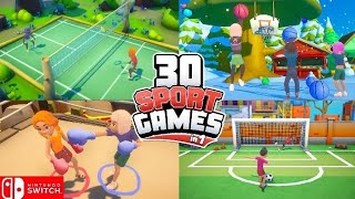 30 Sport Games In 1 Nintendo switch gameplay [upl. by Eglantine293]