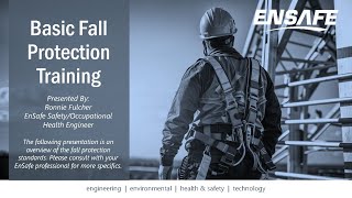 Basic Fall Protection Training [upl. by Nnylatsyrc319]