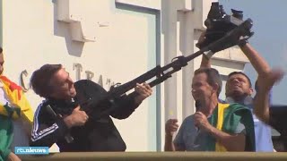 Kiest Brazilië de extreemrechtse Bolsonaro tijdens de verkiezingen  RTL NIEUWS [upl. by Wenz886]