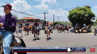 CAVALGADA EM JANDAIA DO SUL EM COMEMORAÇÃO A PROCLAMAÇÃO DA REPÚBLICA [upl. by Amargo291]