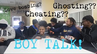 Questions girls are afraid to ask guysBoy talk boytalk question trending viralvideo college [upl. by Lindie]