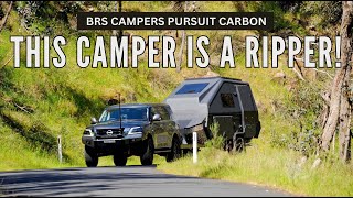 Review BRS Pursuit Carbon Hybrid Camper [upl. by Aiuqcaj669]