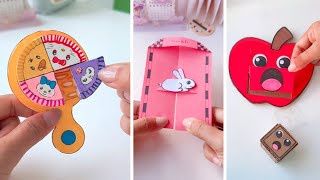 Creative Craft Ideas When You’re Bored  Easy Paper Crafts  School Supplies diy [upl. by Noeled]