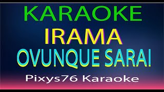 Irama  Ovunque sarai Karaoke Sanremo 2022 [upl. by Noonberg]