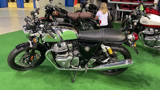 Royal Enfield Continental GT 650 Twin 2024 Walkaround  Moto Expo 2024 [upl. by Rifkin]