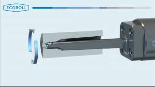 Chamber Burnishing Ecoroll HG238 [upl. by Kemeny]