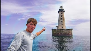 Exploring an Abandoned Light House from the 1800s VERY Creepy [upl. by Koh]