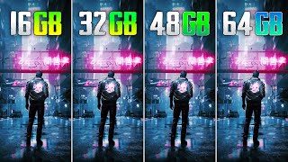 16GB vs 32GB vs 48GB vs 64GB  How Much RAM Do You Need for Gaming [upl. by Raoul]