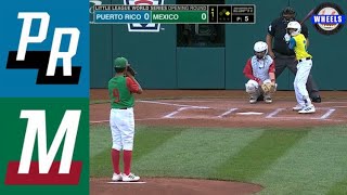 Puerto Rico vs Mexico  LLWS Opening Round  2022 Little League World Series Highlights [upl. by Chor]