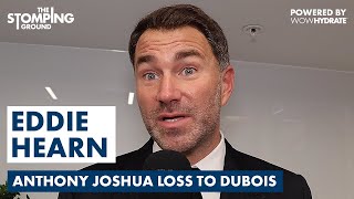 quotANTHONY JOSHUA WILL NOT RETIREquot  Eddie Hearn IMMEDIATE REACTION to Daniel Dubois KO Win [upl. by Elayor]