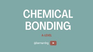 ALevel Chemistry  Chemical Bonding 15 [upl. by Phenica901]