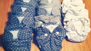 Newborn Cloth Diaper Stash [upl. by Leima]