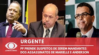 Irmãos Brazão e exchefe da Polícia Civil são presos suspeitos de mandar matar Marielle Franco [upl. by Casimire]