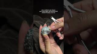 sharpening Cuticle Nippers w Aluminum Foil [upl. by Anaiuq]