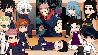 Part 12 Jujutsu Kaisen react to Itadori Yuji  Shibuya Arc  Gacha 🇺🇸 [upl. by Fidellas]