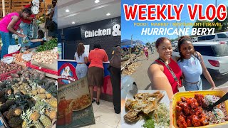 WEEKLY VLOG  PriceSmart  Coronation Market  Glorias Seafood 🦞 Shopping for HURRICANE BERYL [upl. by Magbie]