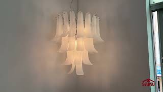 Murano Petals Chandelier [upl. by Fanchie]