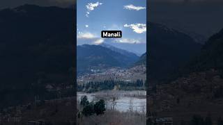 Stunning view of Manali manali manalitravelguide indiatravel [upl. by Ekyt]