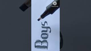 Improve your handwriting tips writing tips boysyoutubeshortscalligraphy pen 30 [upl. by Marga521]