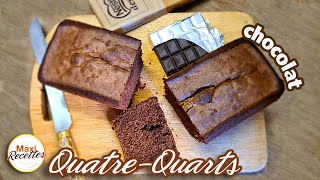 Quatre Quarts au Chocolat Recette Facile et Rapide [upl. by Ilana]