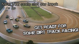 New 132 Slot Car Dirt Track [upl. by Johanna391]