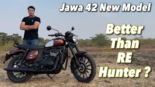 2024 Jawa 42 New Model Review  Better Than Royal Enfield Hunter [upl. by Nnairda36]