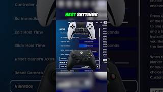 BEST Controller SETTINGS  Aimbot 🎯 fortnite shorts [upl. by Latouche]