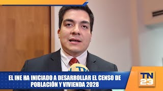 El INE ha iniciado a desarrollar el censo de población y vivienda 2028 [upl. by Euqinemod]