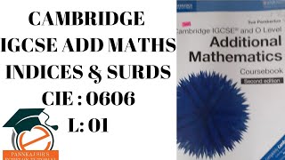 CAMBRIDGE IGCSE ADDITIONAL MATHO LEVELS ADD MATHS 0606 [upl. by Eustatius899]