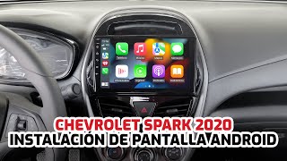 Chevrolet Spark 2020 Android Instalación De Pantalla  GADGETSTYLE [upl. by Aneetsyrk]