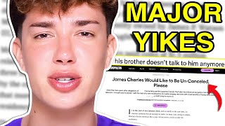 JAMES CHARLES ADDRESSES HIS ALLEGATIONS dating on ig family drama more [upl. by Abixah322]