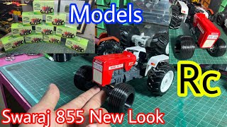 RC Swaraj 855 Tractor model First look [upl. by Immas624]