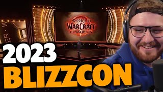 Maximum Reacts to Everything World of Warcraft at Blizzcon 2023 [upl. by Babcock728]