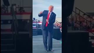 Trump Parkinson Dancing YMCA 😆shorts shortsfeed news [upl. by Ehgit]