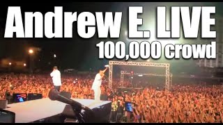 Andrew E feat JawTee Live at MOA Concert Grounds [upl. by Aynnat]