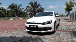 2011 Volkswagen Scirocco 20 TSI StartUp and Full Vehicle Tour [upl. by Drawdesemaj]