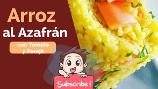 Arroz Amarillo Receta muy Sabrosa y Facil [upl. by Jereme]